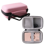 WERJIA Hard Carrying Case Compatible with Kodak EKTAR H35 /EKTAR H35N/RETO 35mm Film Camera (pink)