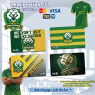 Immigration FC TNG Pelekat - Tng Touch N Go/Bank kad pelekat pelindung (Beli 4 Percuma 1)（TNG Sticke