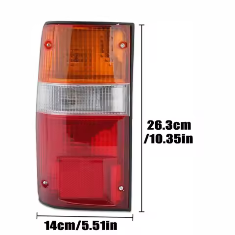 Vehicle Taillight Assembly Replacement Taillight Rear Brake Signal Lamp for Toyota Hilux MK3 LN RN Y