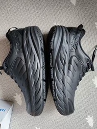 【全新正貨】Hoka One One Bondi SR 防水全皮 慢跑鞋 黑色 男款