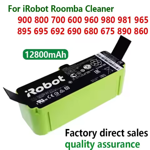 Original Lithium Ion Battery for iRobot Roomba Cleaner 900 800 700 600 Series 960 980 981 965 895 89