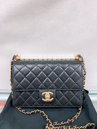 Chanel pearl flap / woc 黑金珍珠手袋