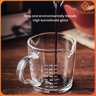 Cc 70ml / 150ml Mini Coffee Milk Cup Glass With Handle Multi-functional Taste Dish