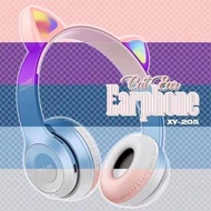 XY-205 CAT EAR WIRELESS HEADPHONE EARPHONE 5.0 WIRELESS HEADPHONES