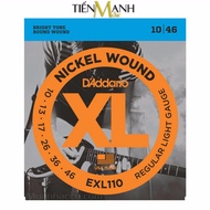 DAddario EXL110 - Bộ Dây Đàn Guitar Điện Electric Strings Cỡ 10-46 (Dây Ghi-ta solo - Nickel Wound E