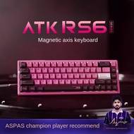 ATK GEAR RS6 aluminum alloy gaming magnetic axis keyboard, 8k return rate, RT0.005mm, 0.08ms ultra-l