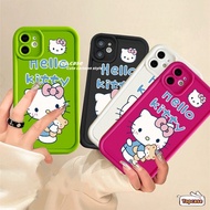 Compatible for Infinix Smart 8 7 Hot 40 Pro 40i 40 Pro 30i Play 30i Spark Go 2024 2023 Note 30 VIP 12 Turbo G96 ITEL S23 Hello Lovely Kitty All-inclusive Phone Case Soft Cover