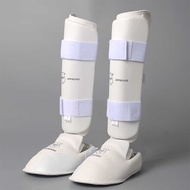 White Karate Shin Protector Foot Protector Foot Protector Leggings Leggings Foot Protector Karate Pr