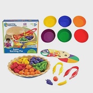 【華森葳兒童教玩具超值組】分類水果派(數學教具)+圓形分類盤(益智教具)