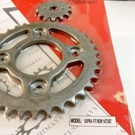 Gear Gir Set Depan+Belakang 428-14/36T Supra Fit New /Supra x 125