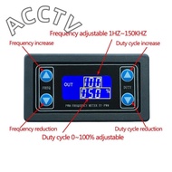 1Hz-150Khz Signal Generator PWM Board Module Pulse Frequency Duty Cycle Adjustable Module LCD Displa