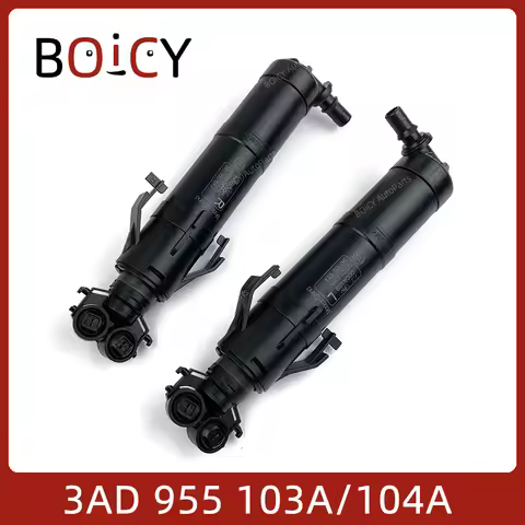 BOICY Left & Right Side Headlight Cleaning Washer Nozzle Pump for VW Passat 3AD955103A 3AD955104A 3A