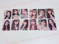 Izone Photobook Secret Time 小卡 IZ*ONE Lesserafim IVE eunbi/lesserafim sakura/hyewon/yena/chaeyeon/le