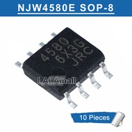 10pcs 4580 NJM4580M DMP-8 NJM4580E SOP-8 NJM4580V SSOP-8 JRC4580 NJM4580 4580M DMP8 4580E SOP8 4580V