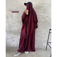 Abaya Love by Khumaira Syari | Abaya Oversize Mircala Anti UV abaya