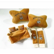 3 in 1 peter rabbit car pillow