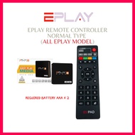 Remote Controller Replacement for EPLAY TV Media Box (易播电视盒遥控器) - Compatible with3R/3R Plus/3R 6G EVPAD MYVIU SOMERSHADE