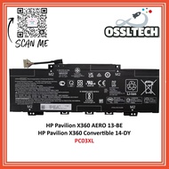 PC03XL HP Pavilion x360 14 Convertible 14-DY / Pavilion x360 15-ER / AERO 13-BE Laptop Battery