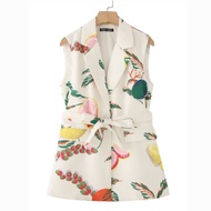 White Fresh Fruits Vest 78838 (BZ)