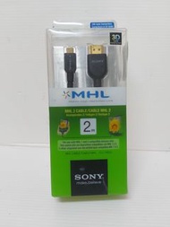 索尼 MHL傳輸線 影像訊號線 SONY DLC-MB20