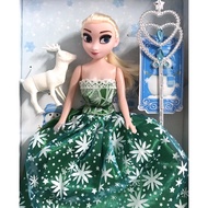 Đồ chơi Búp bê Elsa Nữ Hoàng Băng Giá Hàng Đẹp Cỡ To tóc mây tết tóc