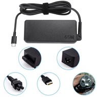 USB-C Type C  65W Adapter For Laptop DELL / HP / LENOVO /  UK 3 PIN Power cable