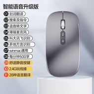 AIIntelligent Voice Wireless Bluetooth Mouse Voice Control Input to Text Translation DialectusbConnect the Computer to Charge