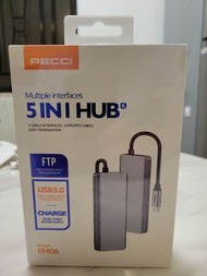 Type C / USB 5 in 1 HUB