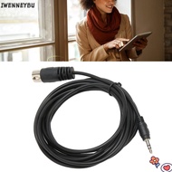 IWENNEYBU MIDI DIN 7pin Stereo Conversion Cord, Plug and Play 3 meters/9.8ft 7 Pin Din Male to DC 3.