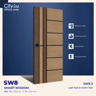 ประตูสำเร็จรูป SMART HDF รุ่น SW8 ประตูภายใน ประตูห้องนอน ประตูแข็งแรงและปลอดภัย เพิ่มความเป็นส่วนตั