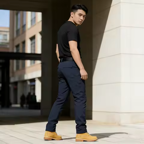 Outdoor IX7 IX9 Tactical Pants Waterproof Soft Shell Loose Fit Training Overalls Elastic Hiking Work