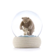 成長的陪伴 水晶球擺飾 生日情人聖誕交換彌月療癒禮物親情小熊