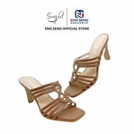 SEEGIRL Ladies High Heels 3.5 inch Slip-on Heels Shoes (SS27-622)