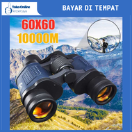 COD Teropong Jarak Jauh 500-10000M Binocular Outdoor Magnification 60x60 10000Meter / Keker Teleskop Jarak Jauh 50M 100 M 10000m