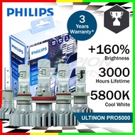 PHILIPS Ultinon Pro5000 LED Headlight Bulb 12/24V 5800K H1 H3 H4 H7 H11 9005 9006 HB3 HB4