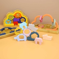 Children Educational Toys 2-4 Years Old Baby Early Education Silicone Clouds Multifunctional Desktop