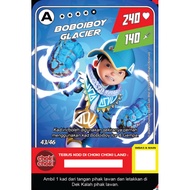 MONSTA GALAXY CARD A KAD BOBOIBOY GLACIER CHOKI CHOKI