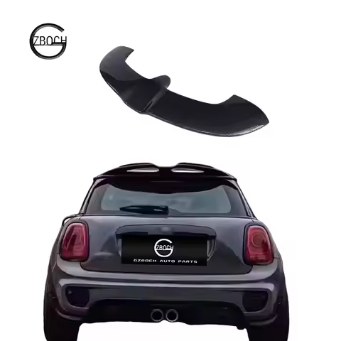 JCW Car Spoilers for Mini Cooper F55 F56 F57 JCW Roof Spoiler Carbon Fiber F55 F56 Rear Spoiler