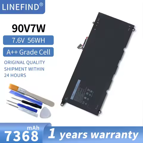 90V7W JHXPY JD25G 090V7W Laptop Battery For Dell XPS 13 9343 XPS13 9350 13D-9343 P54G 0N7T6 5K9CP RW