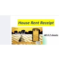 Tropical House Rent Receipt Book without NCR (Resit Rumah Sewa)