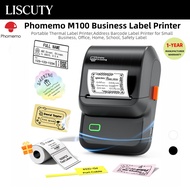 【local stock】M100 Portable Thermal Label Printer,Address Barcode Label Printer for Small Business, O