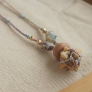 雲朵怪獸_梅事系列_梅爾卡巴網袋項鍊 | 小火龍礦編 |