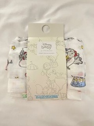 英國現貨🇬🇧primark disney 迪士尼 小飛象 Dumbo 紗巾 1set3條 現貨 bb 初生禮物