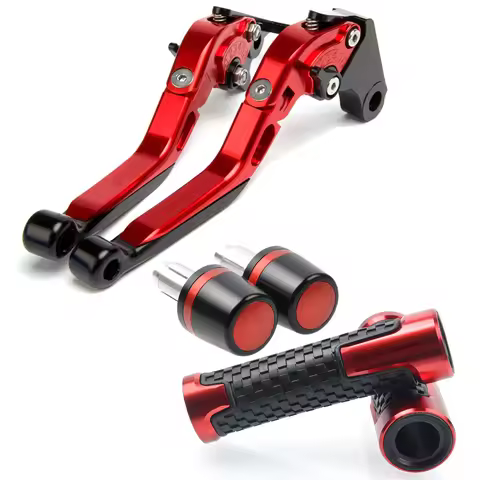 Motorcycle Brake Handle Adjustable Brake Clutch Levers Handbar Grips For KYMCO DOWNTOWN 125i 200i 30