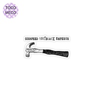 Godspeed band sticker You Black Emperor hope logo sticker