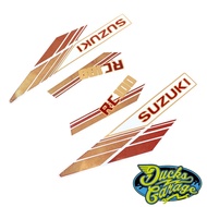 Striping Sticker List Body Suzuki RC100 Spirit