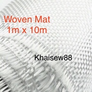 Fibreglass Woven Mat / Roving Mat ( 1m x 10m )