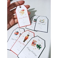 (10pcs) Hang Tag Christmas | Christmas Gift Tag | Christmas Card