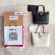 Gucci Brand New GG Female Bag Double G Simple Tote Bag Magnetic Snap Shopping Bag Handbag Shoulder B