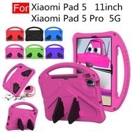 For Xiaomi Pad 5 Xiaomi Pad 5 Pro 5G 11inch Kids Eva Shockproof Lightweight Dropproof Stand Case Tablet Back Cover